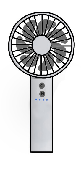 수소연료전지를 활용한 사계절 휴대용 냉열선풍기